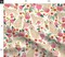 Golden Retriever Floral Dogs Cream Dog Florals Neutral Custom Printed Fabric by Spoonflower Various Fabrics by the Yard or Fat Quarter